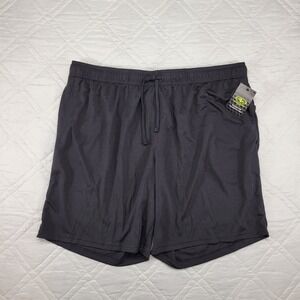 Athletic Works Black Light weight exercise shorts size 2XL‎ 44-46 nwt